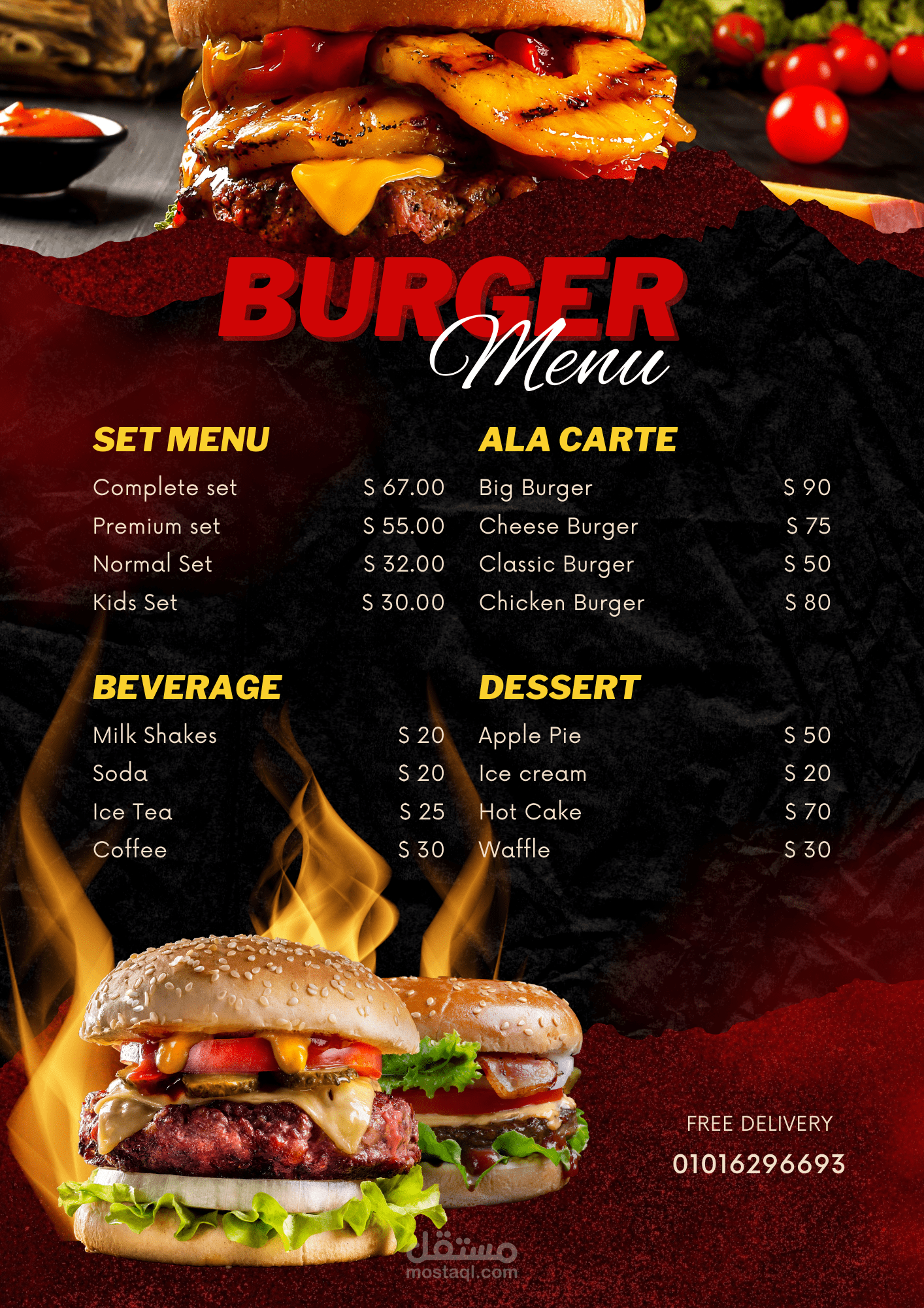 Menu Designs