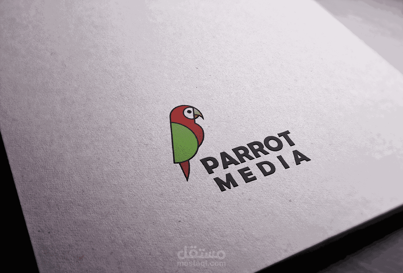 تصميم شعار/لوجو ل Parrot Media