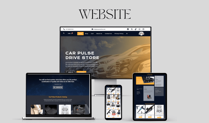 An online store specializing in automotive supplies