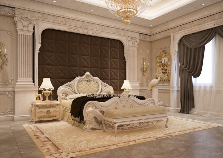 bedroom interior design classic and modern