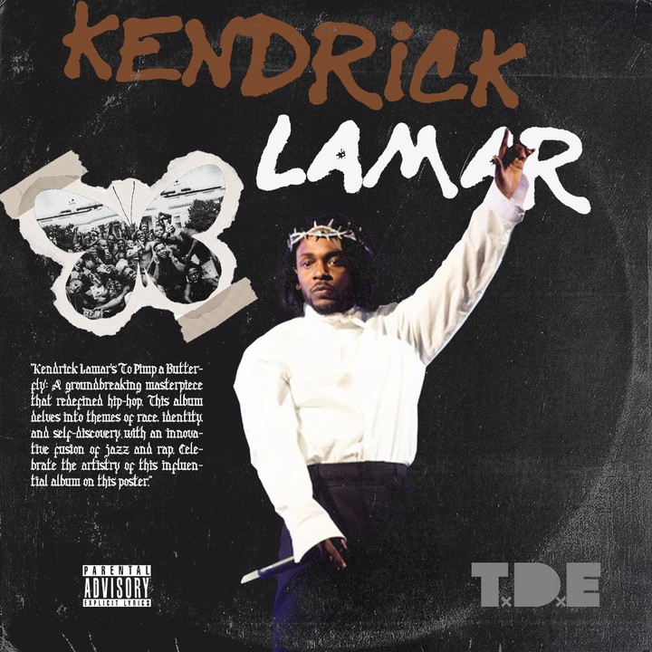 تصميم بوستر مغني Kendrick Lamar