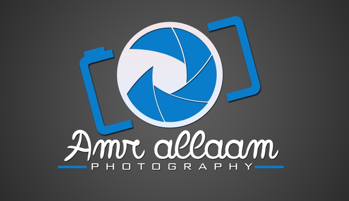 Logo and business card for Amr allaam photography