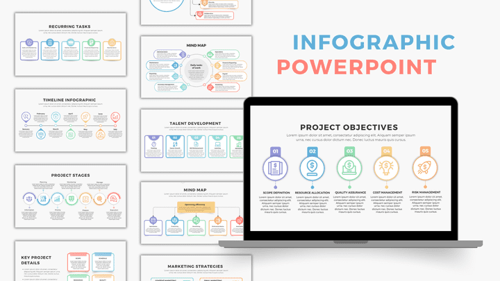 بوربوينت انفوجرافيك - Infographic Presentation