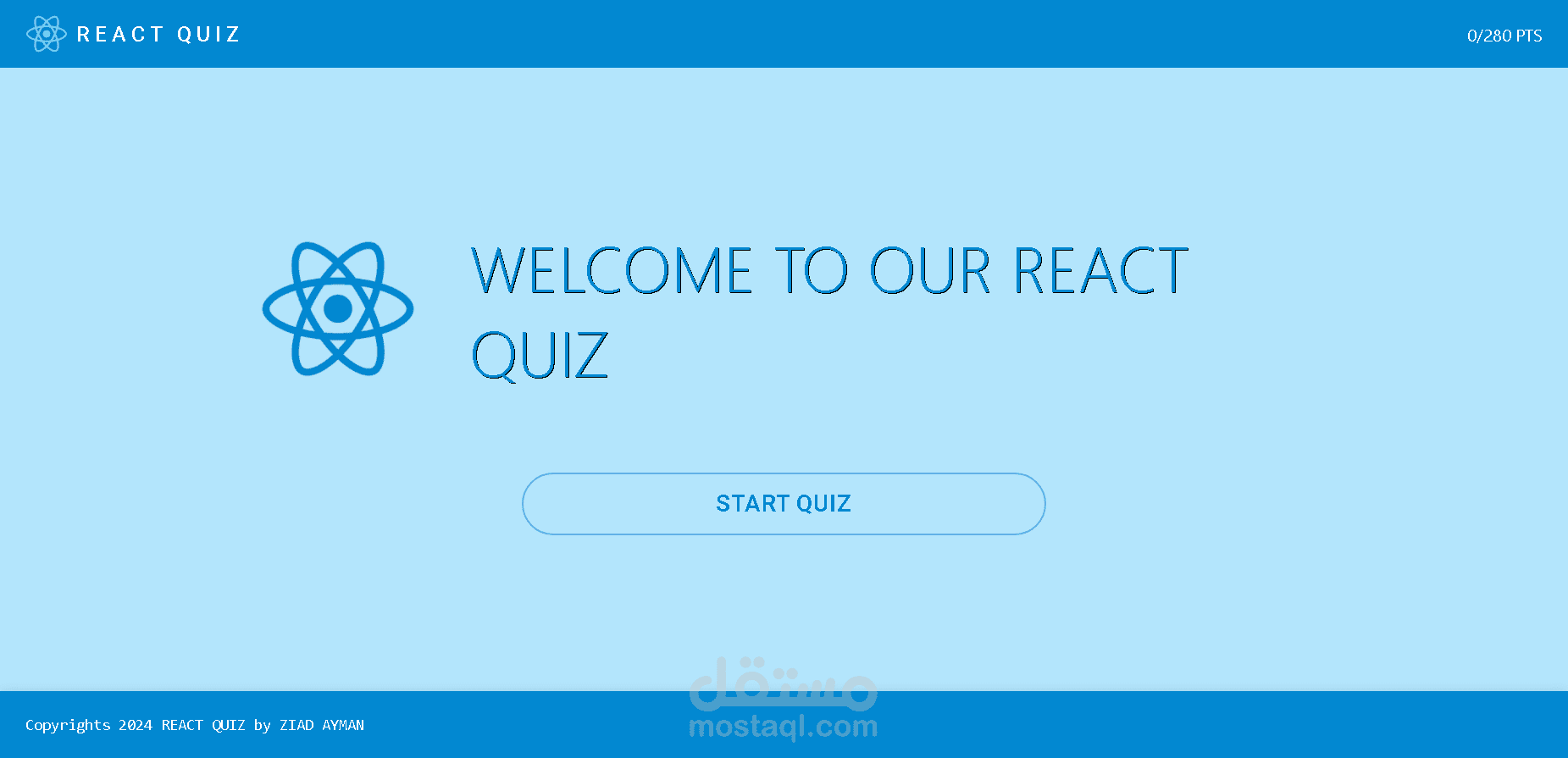 ReactJS Quiz