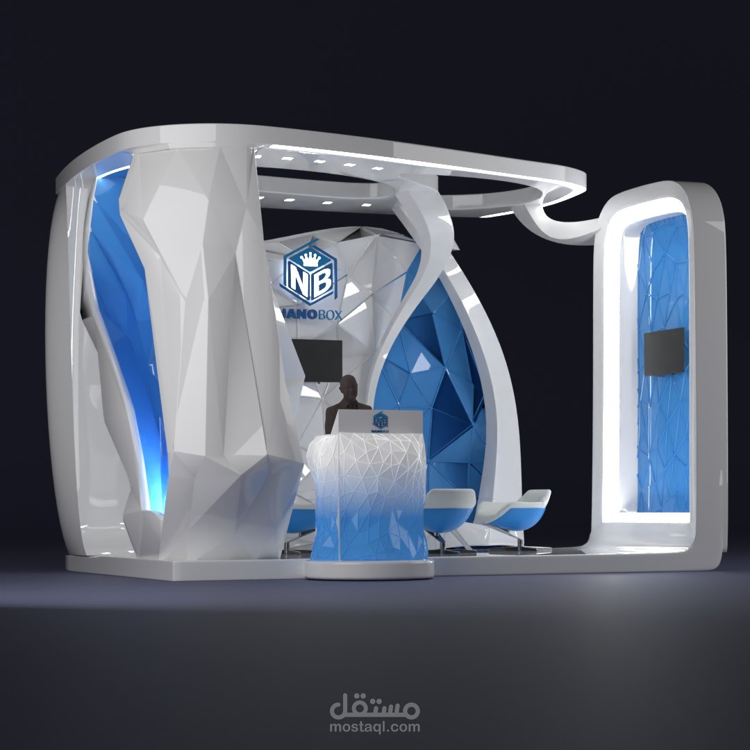 3d Both exhibitions design