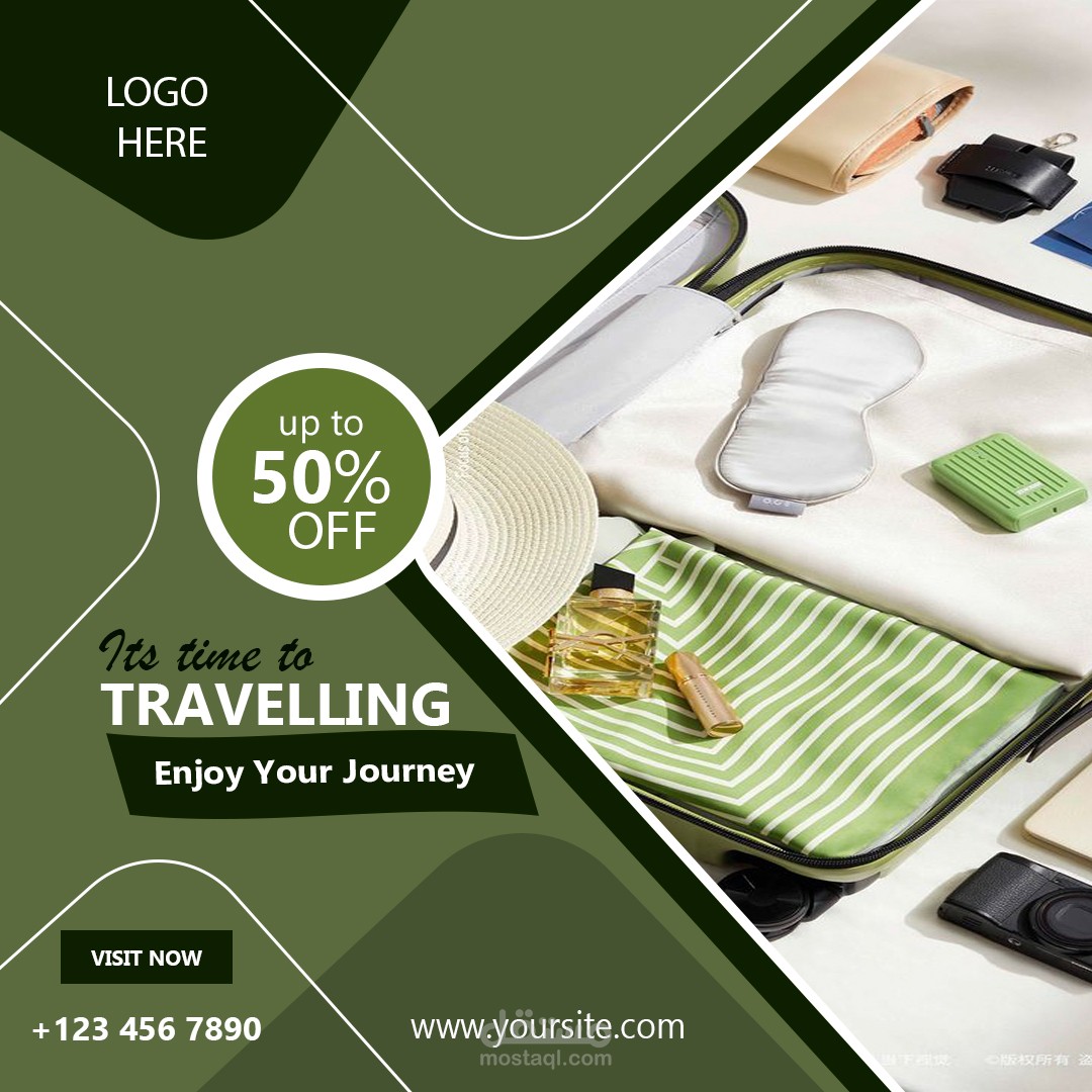 Travel Social Media Banner