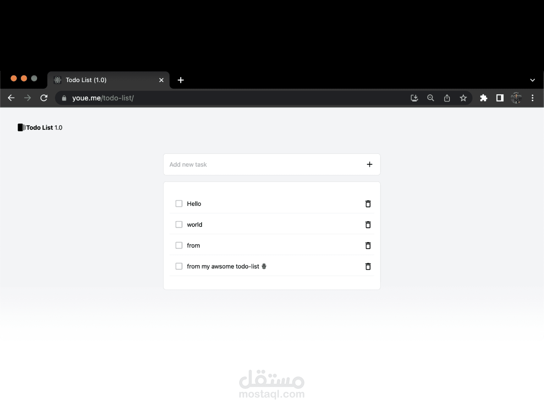 todolist