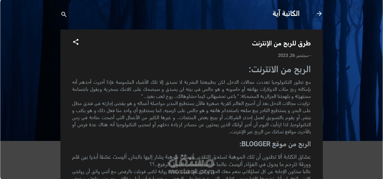 طرق الربح من الانترنت