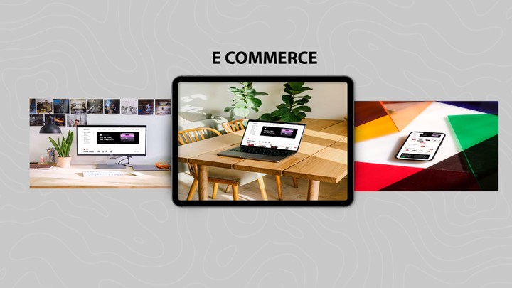 تصميم موقع E-commerce FIGMA