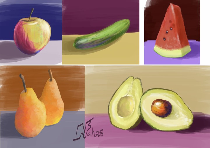 رسم طبيعة صامتة وتعليم رسم- still life drawing