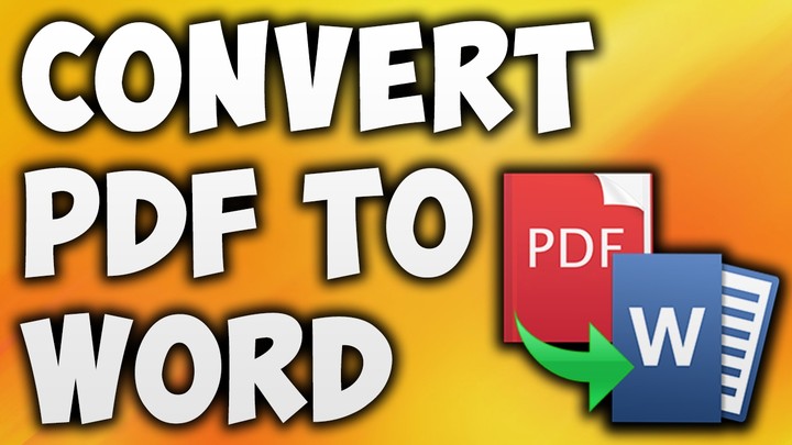 تحويل ملفات pdf  ل word  وتفريغ المحتوي