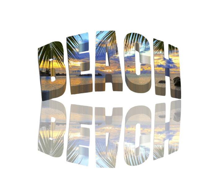 3D Beach logo