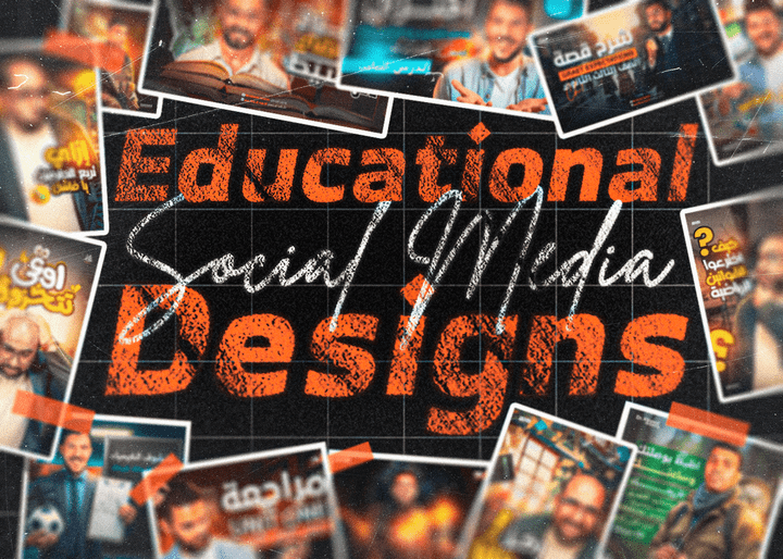 Educational social media designs & thumbnails