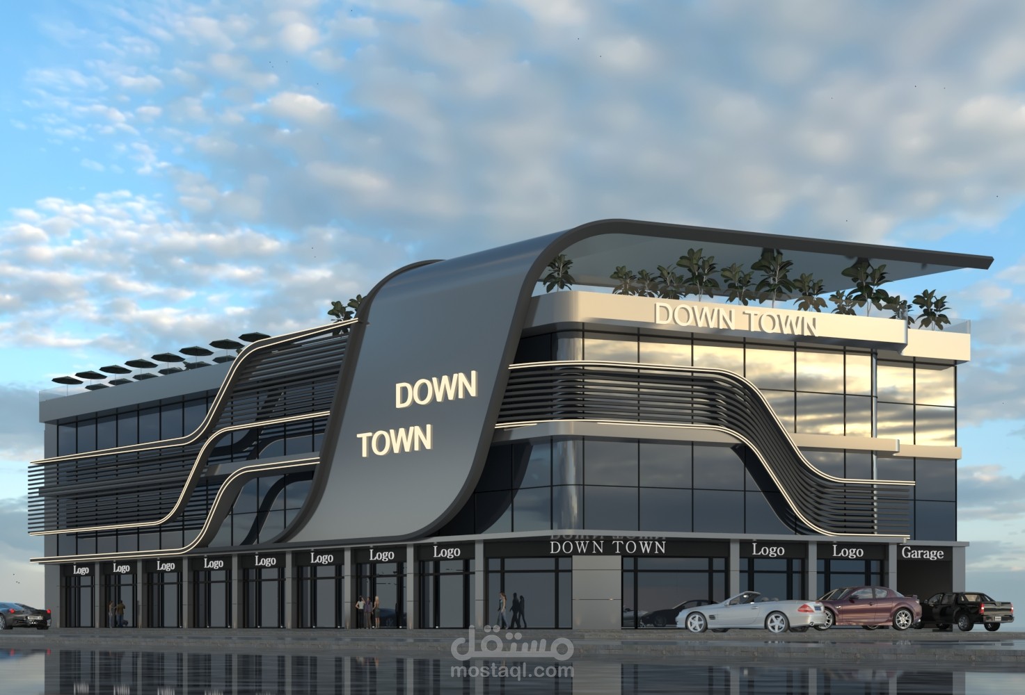 Down town mall