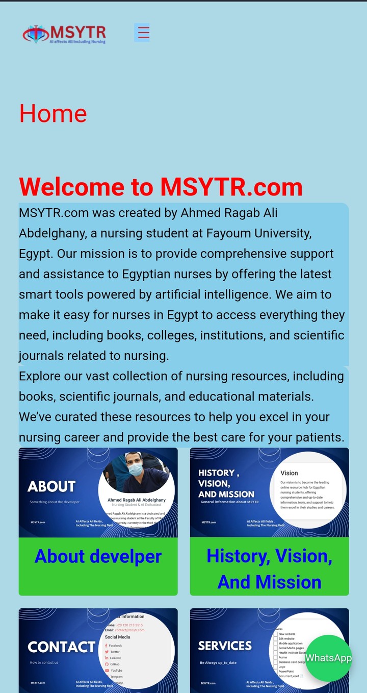 MSYTR website