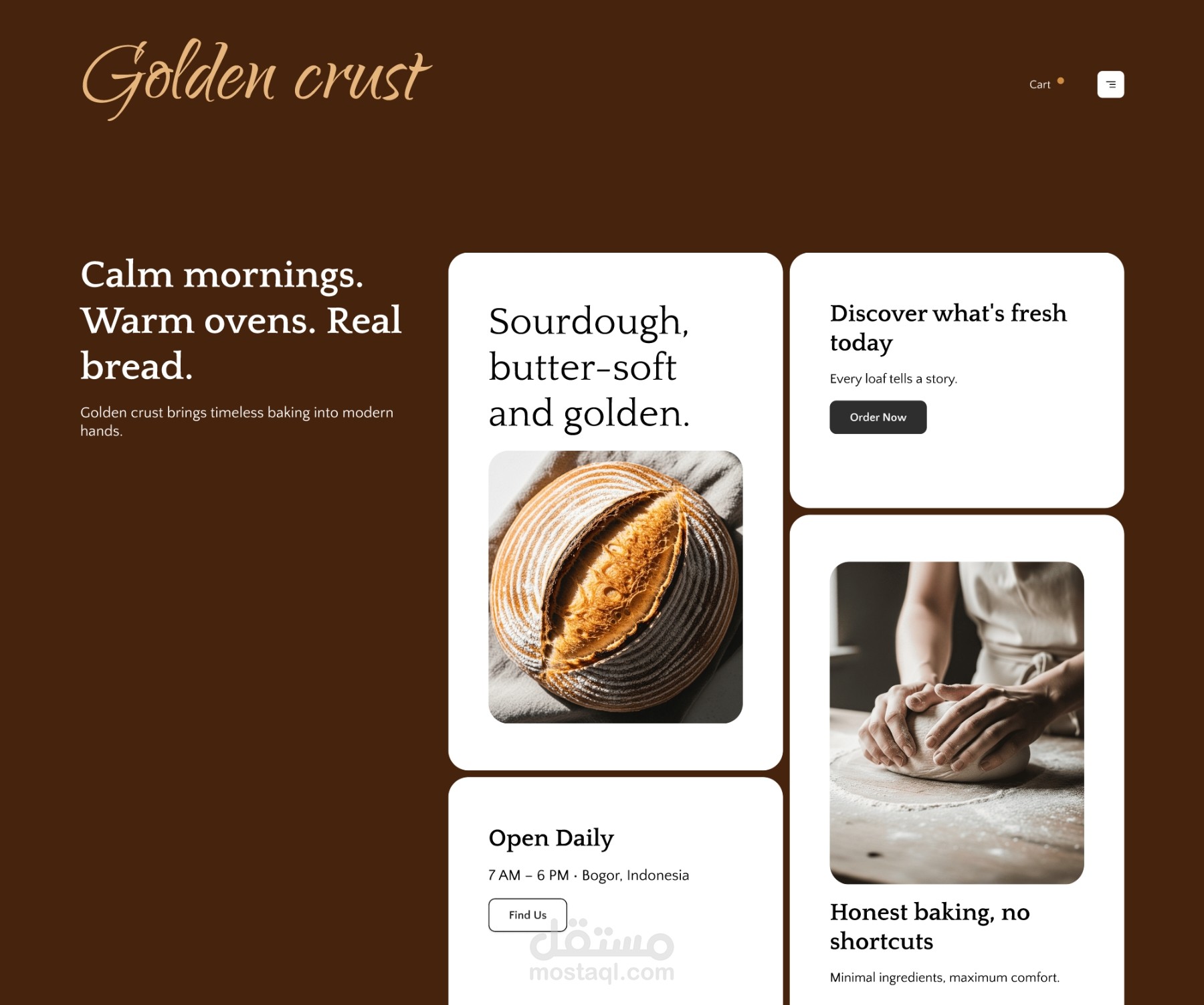 Bakery website