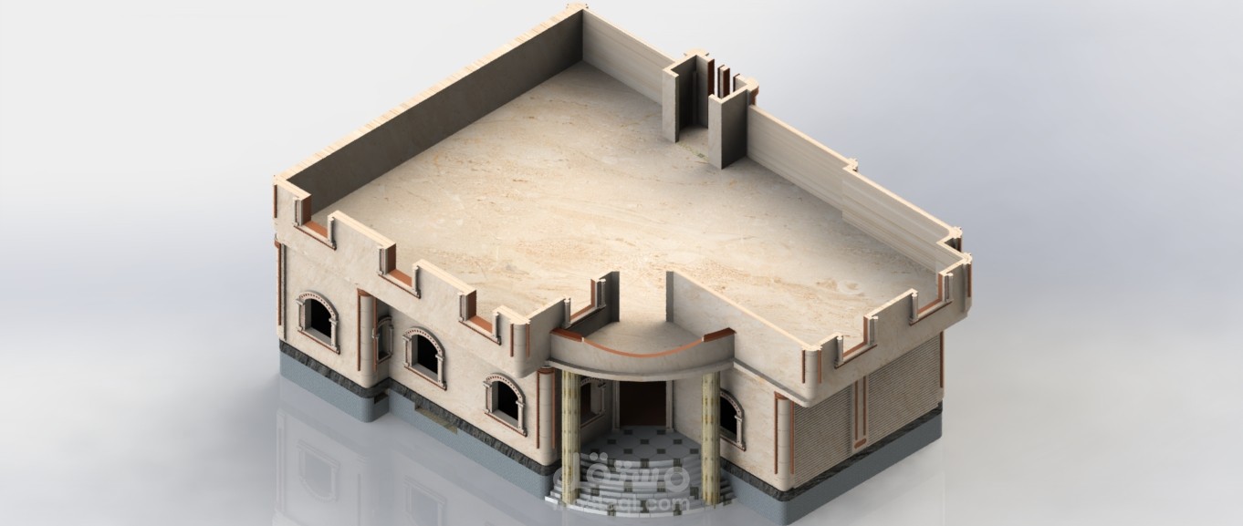 تصميم مبنى 3D