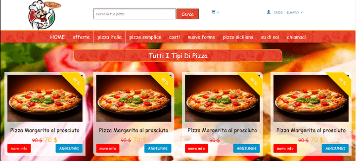 سكربت pizza php mysql