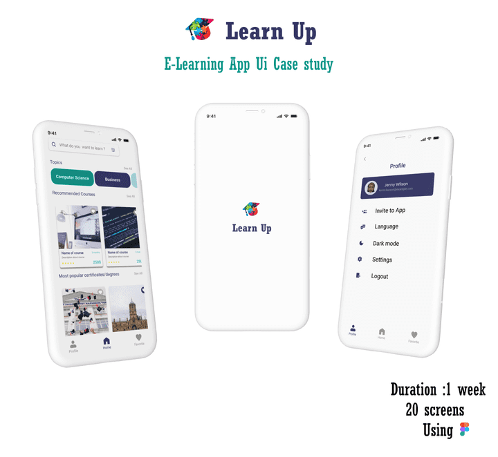 learn up .. e-learning App