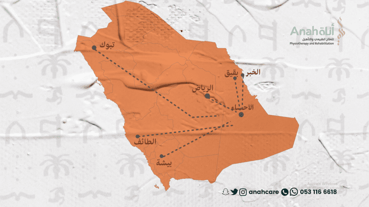 إنترو فيديو لخريطة السعودية بطريقة الموشن غرافيك تم تصميمه لمركز أناة السعودي