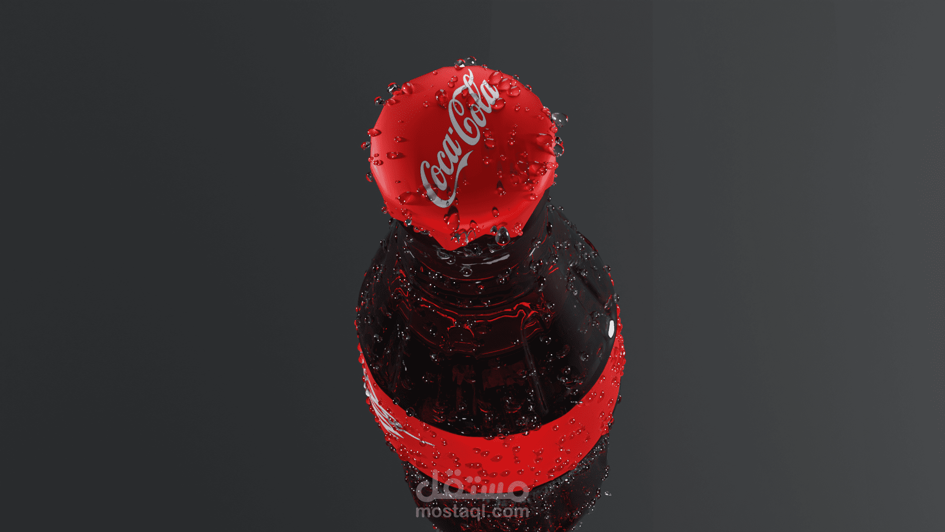 design bottle of coca cola