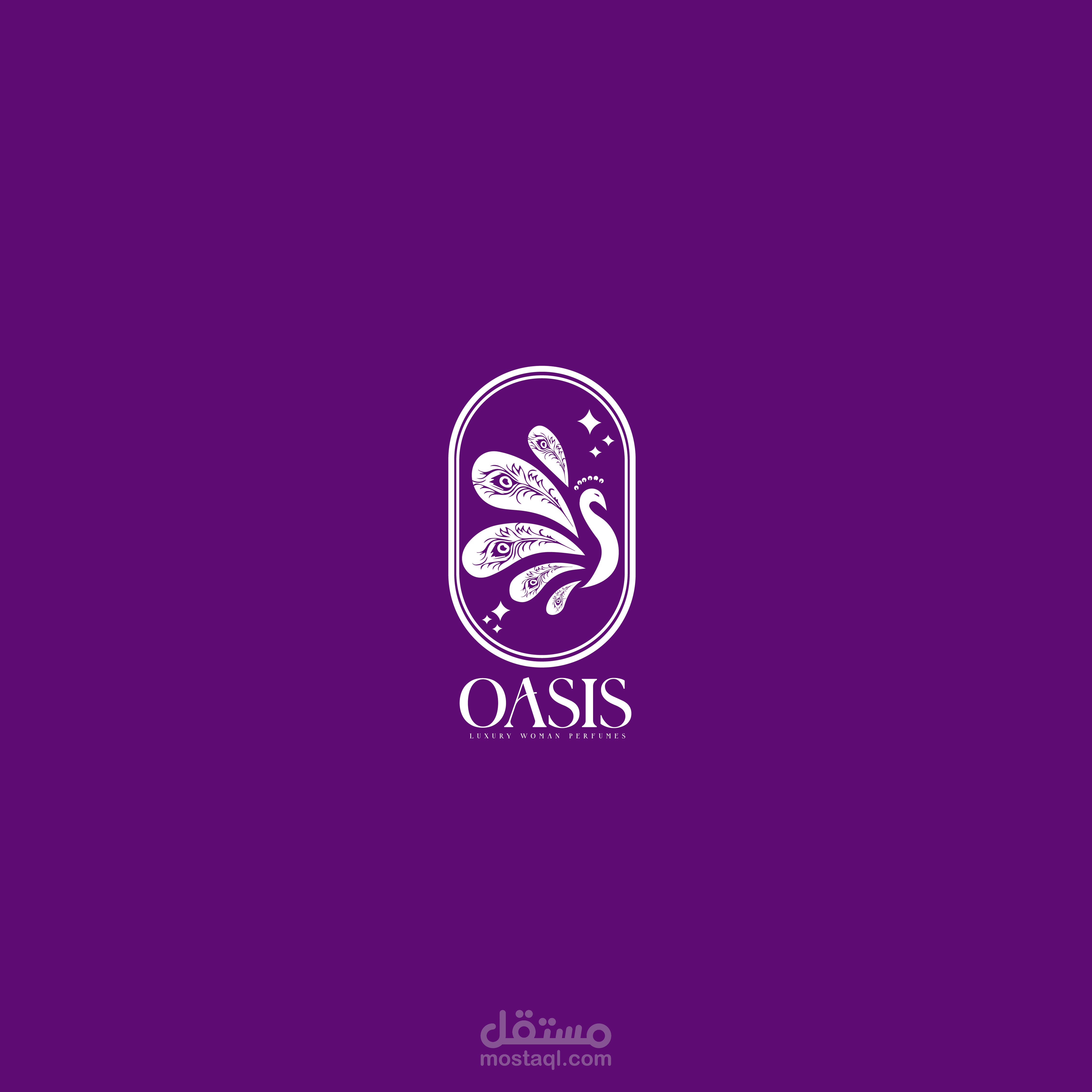 تصميم براند عطر اوسيس