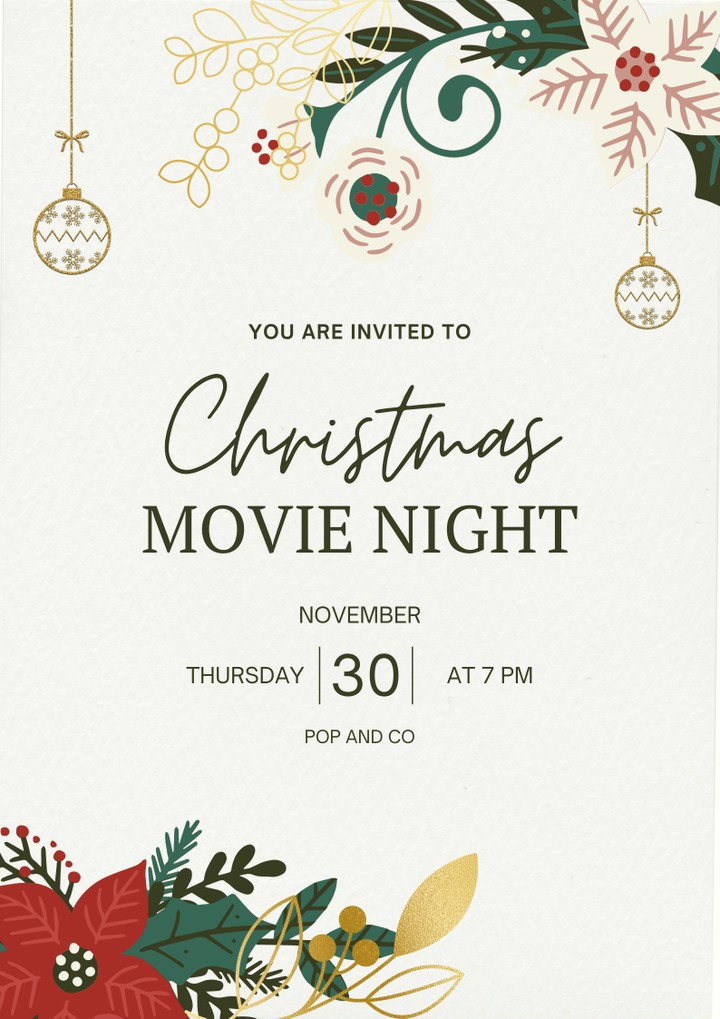 Christmas Movie Night