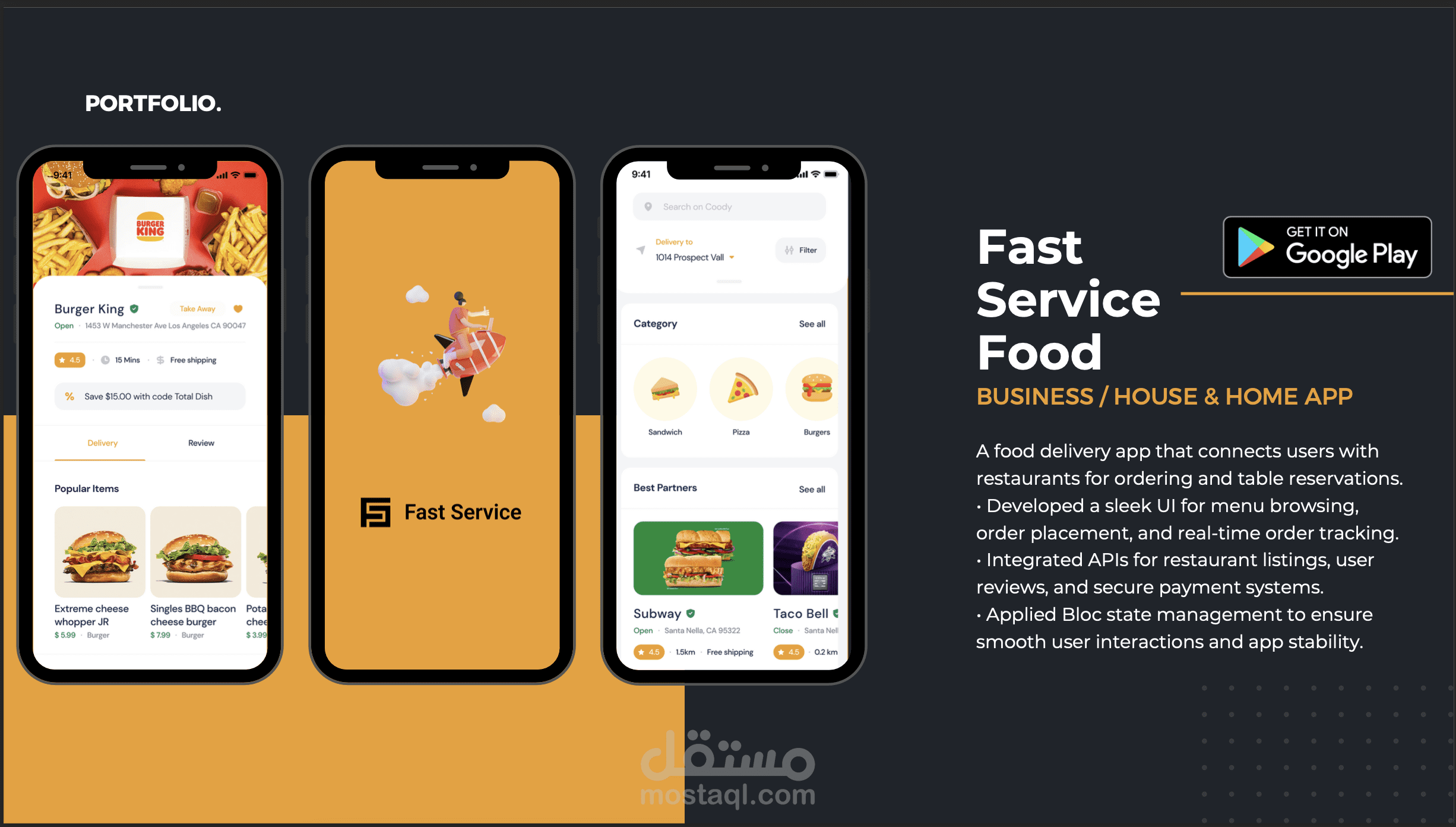 Fast Service Food