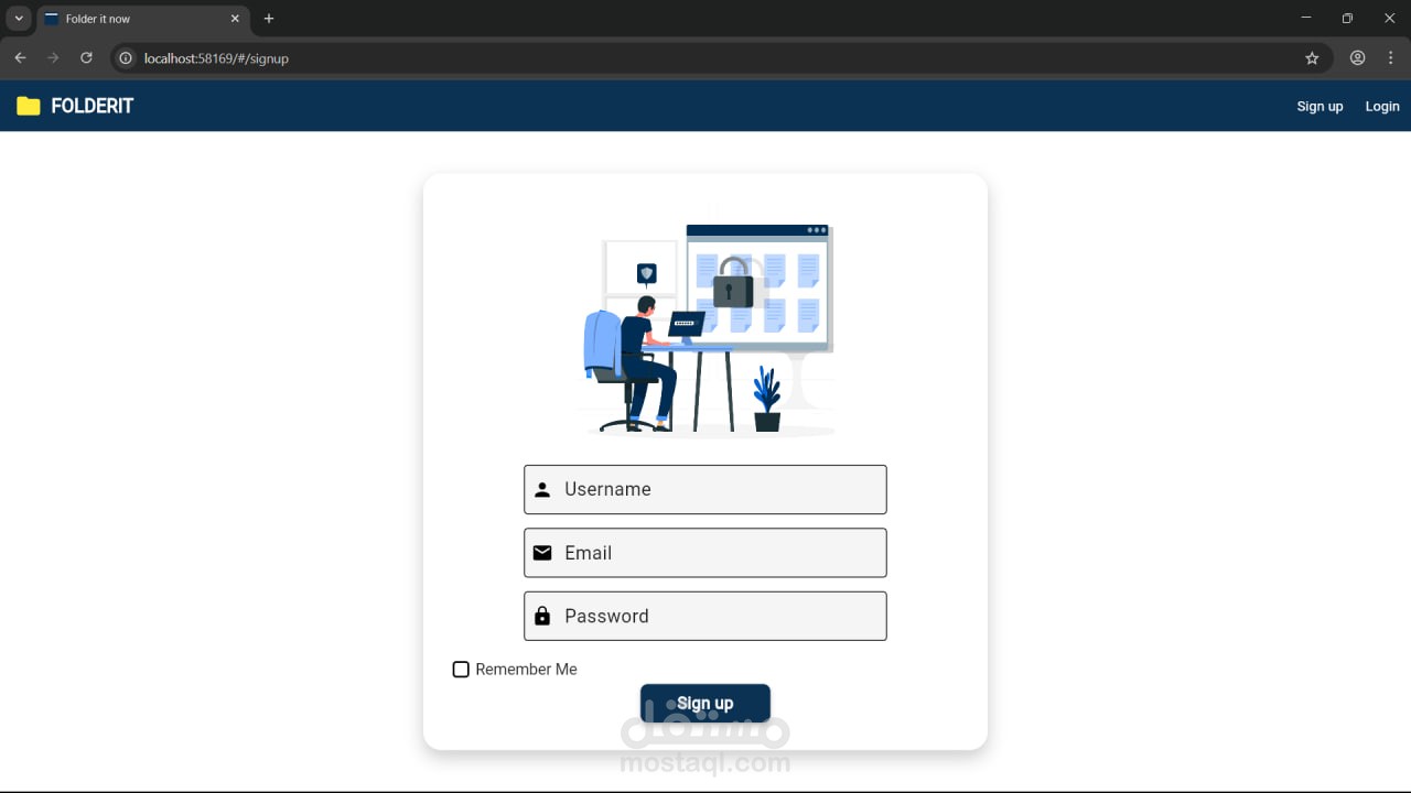 Folder IT - تطبيق إدارة الملفات والتعاون الجماعي
