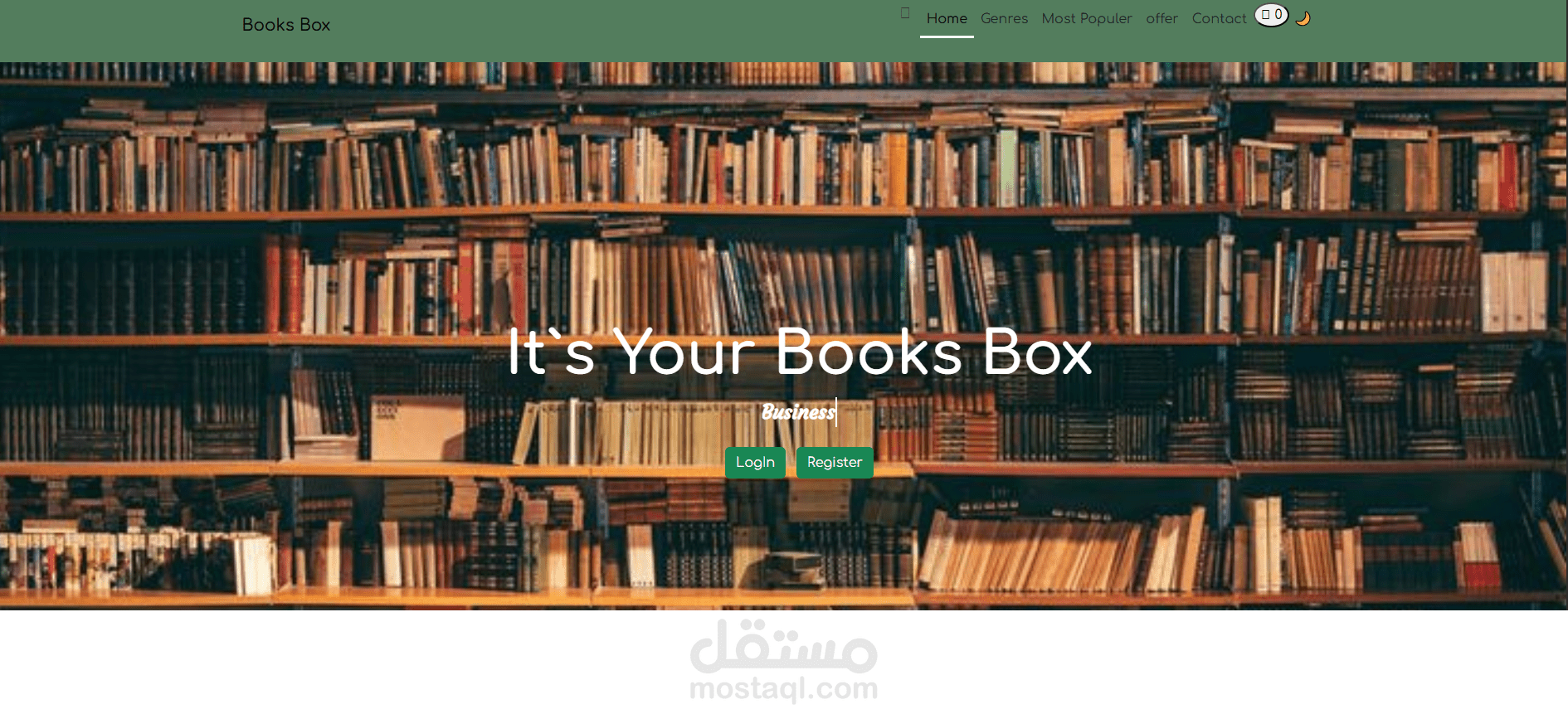 E-Commerce website