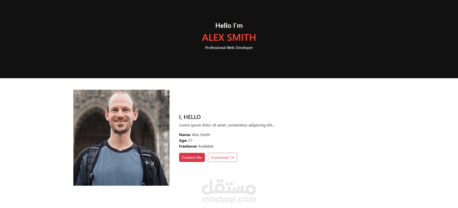 Portfolio website