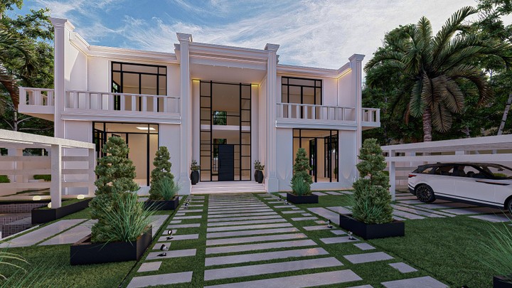 Architectural Design | Neo-Classic Villa 02