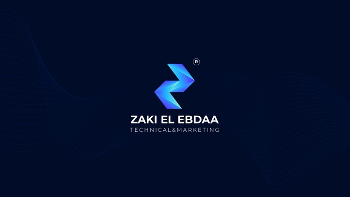 هويه بصريه  zaki el ebdaa Logo&visual identity& brand guidelines