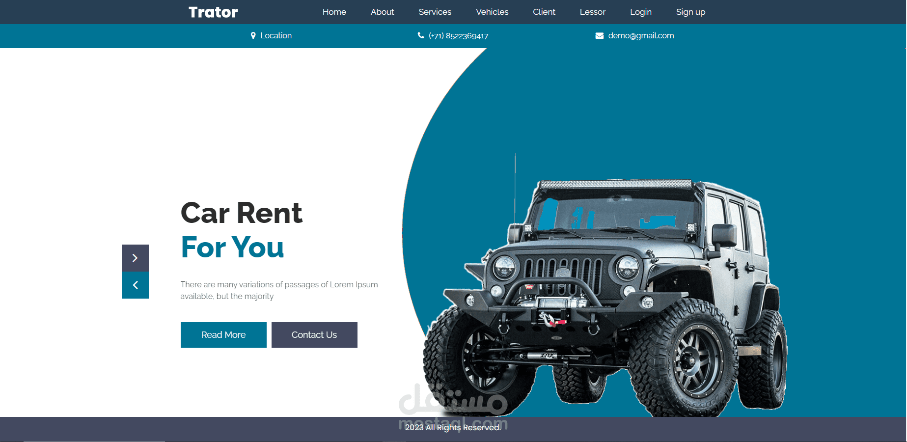 Rent trancporter