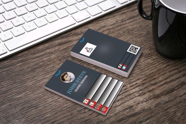 بطاقه عمل business card