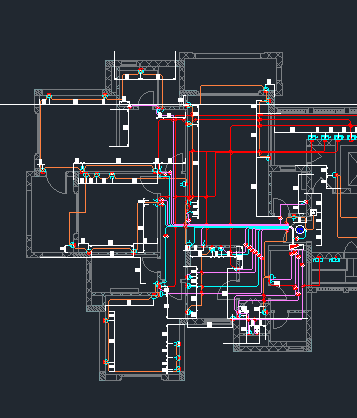 Electrical shop drawing(Lighting & Power & Low current)