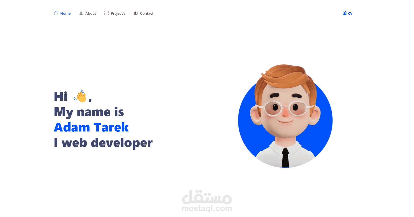 my website