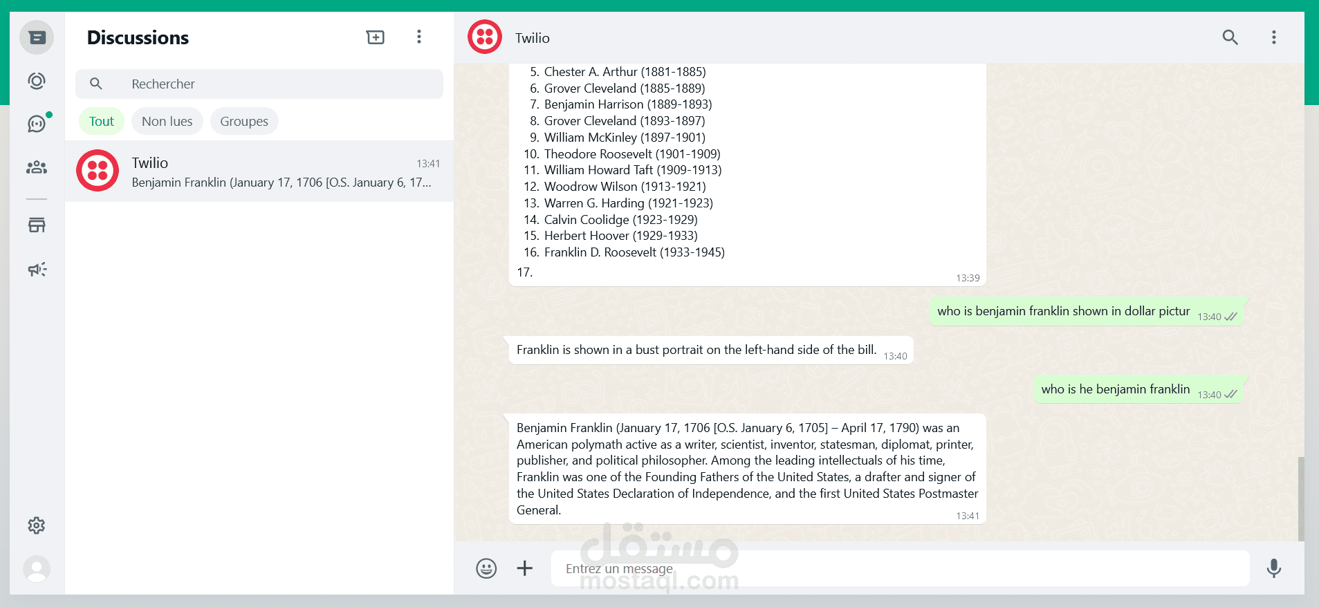 ai whatsapp chatbot