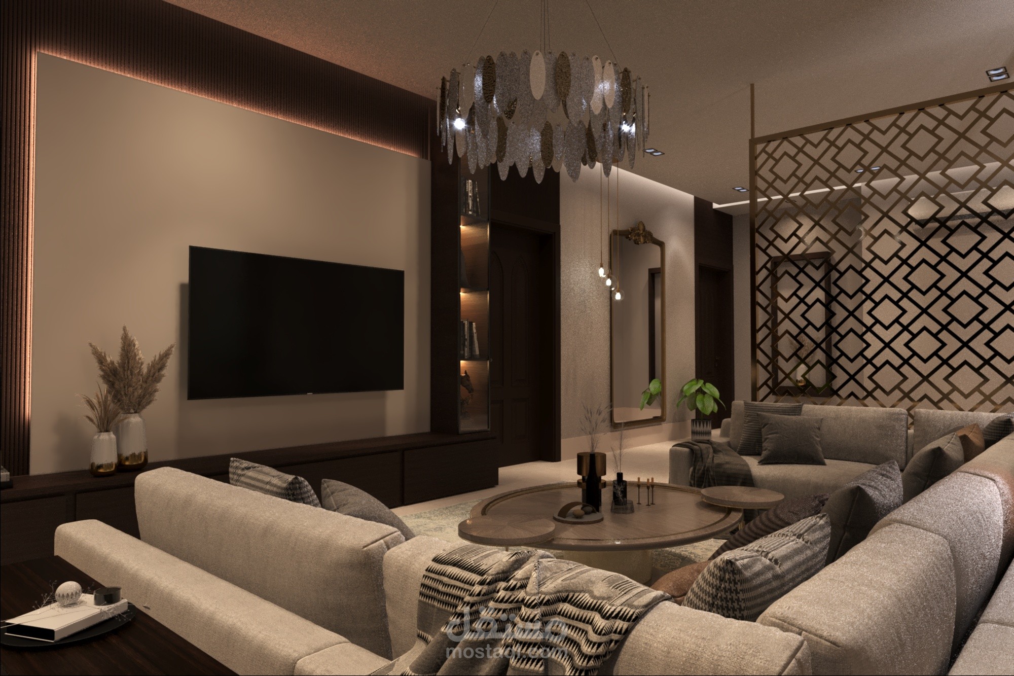 تصميم صالة معيشه | مستقل