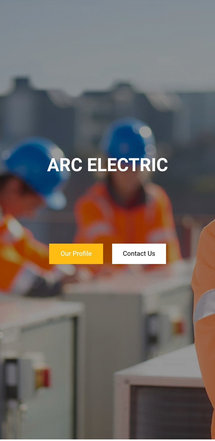 تصميم وتطوير موقع إلكتروني لشركة ARC Electric