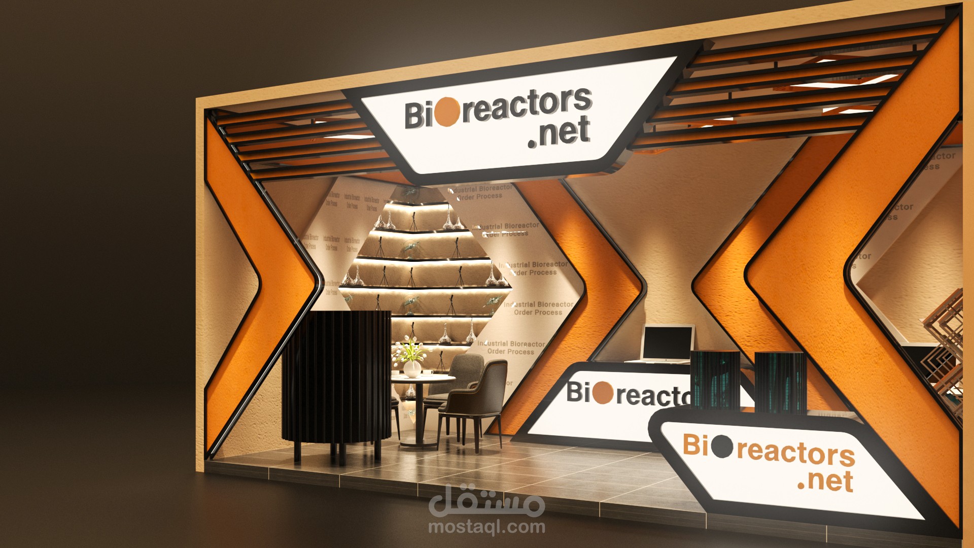 تصميم اجنحة معارض BOOTHS DESIGN