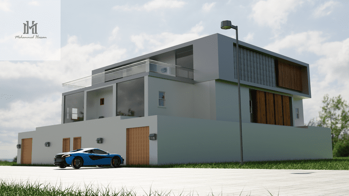 Villa Structure and Architecture Design in KSA