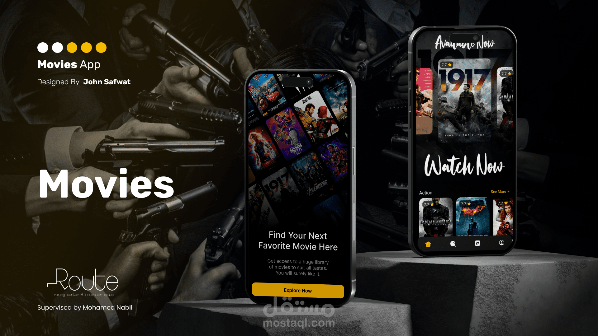 Movies – تجربة سينمائية متكاملة بتقنية Flutter