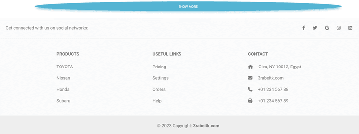" website for showcasing and buying clothing, providing an easy way for users to explore fashion.