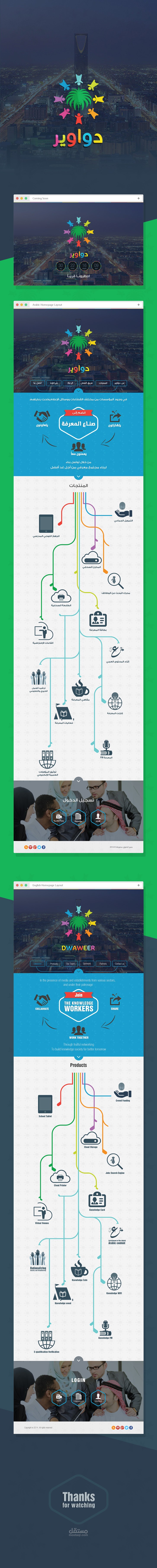 Dwaweer Landing Page