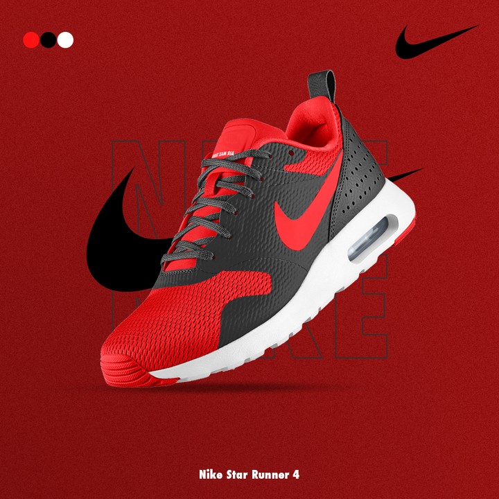 تصميم لحذاء nike