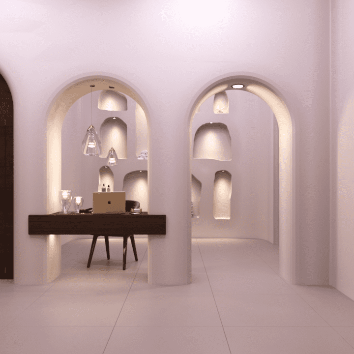 designing a spa reception