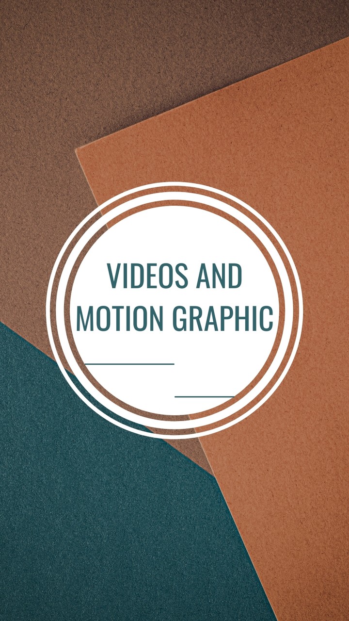 Videos and Motion Graphic -  قسم الفيديوهات