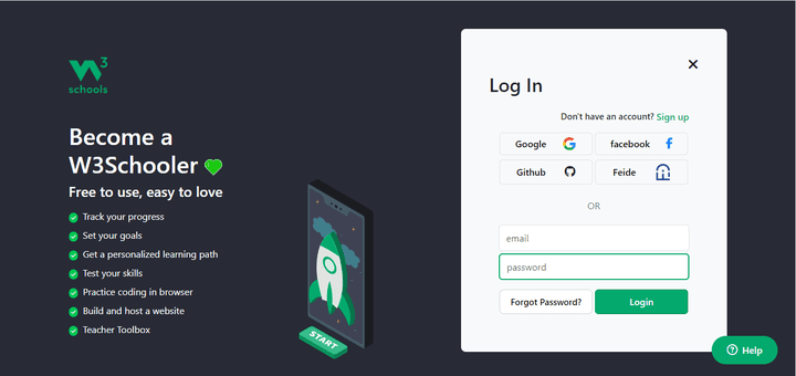 Log in - W3Schools