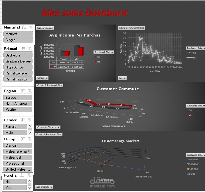 Excel project 
